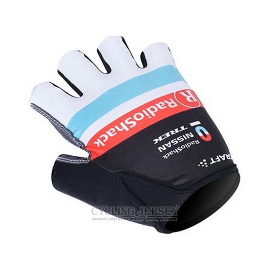 2012 Radioshack Gloves Cycling White