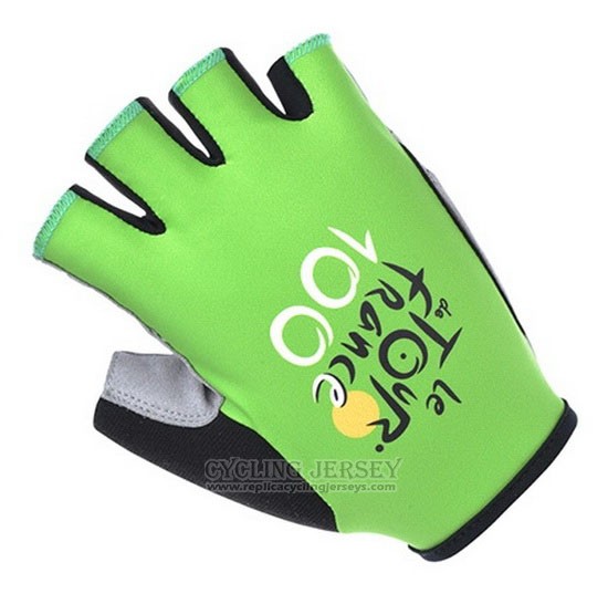 2012 Tour de France Gloves Cycling Green