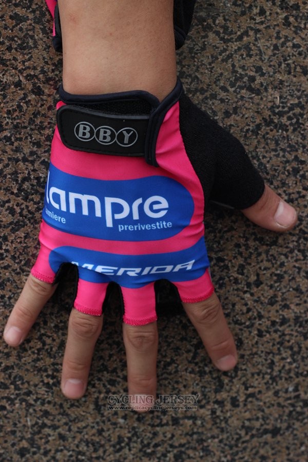2014 Lampre Gloves Cycling Red