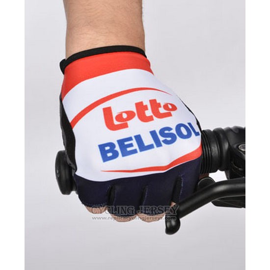 2014 Lotto Gloves Cycling Red