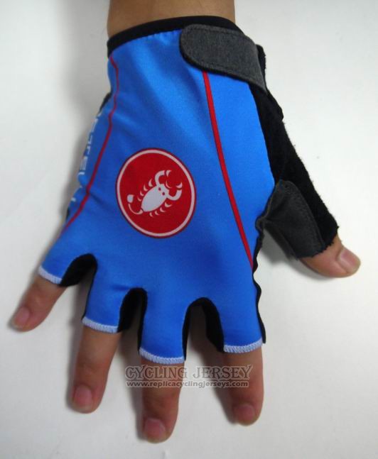 2015 Castelli Gloves Cycling Blue and Black