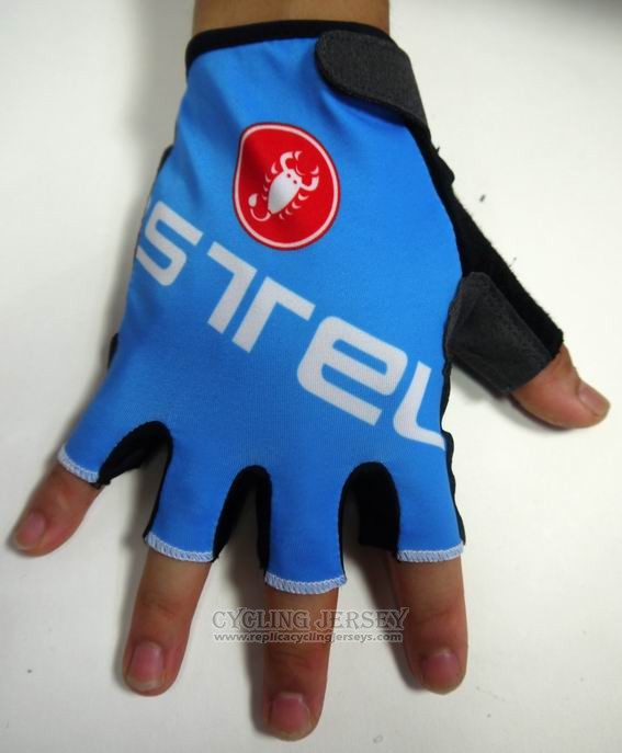 2015 Castelli Gloves Cycling Bluee
