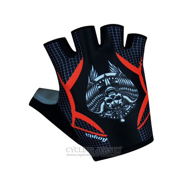 2017 Aogda Gloves Cycling Black and Red