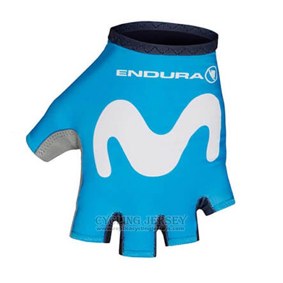 2018 Movistar Gloves Corti Cycling