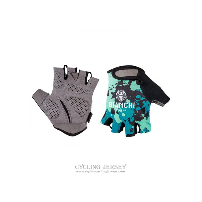 2021 Bianchi Gloves Cycling Light Blue