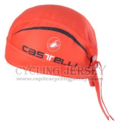 2013 Castelli Scarf Cycling Orange and Black