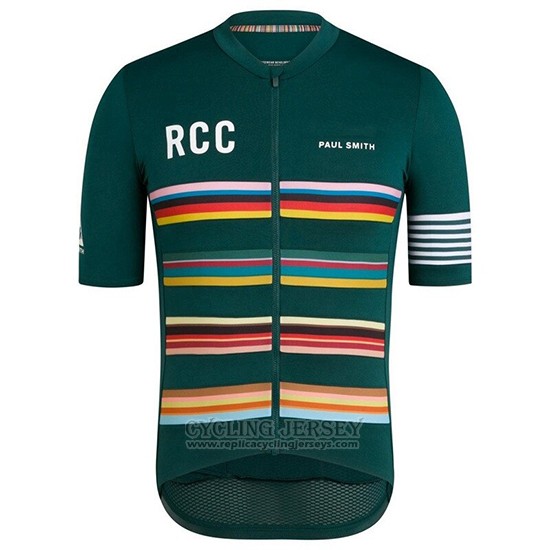 2019 Cycling Clothing Rcc Paul Smith Green Short Sleeve and Overalls