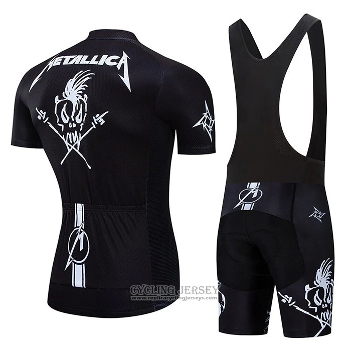2020 Cycling Jersey James Black Short Sleeve And Bib Short