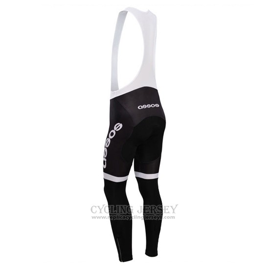 2014 Cycling Jersey Assos White Long Sleeve and Bib Tight
