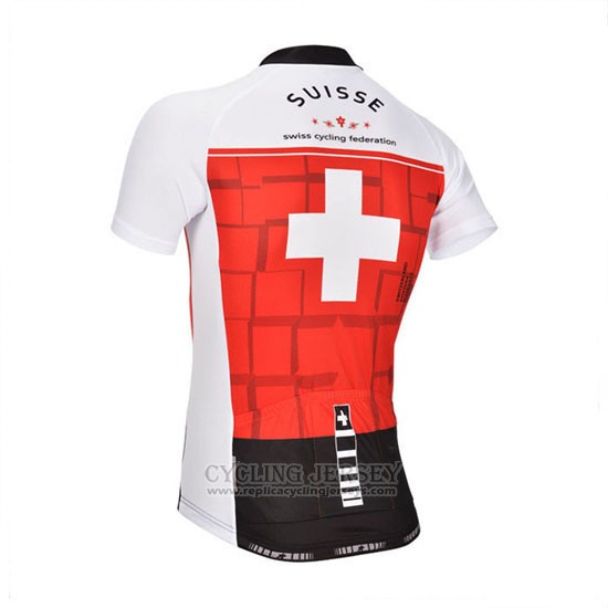 2014 Cycling Jersey Assos White and Red Short Sleeve and Bib Short