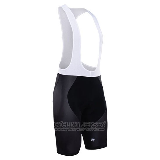 2015 Cycling Jersey Assos White and Blue Short Sleeve and Bib Short