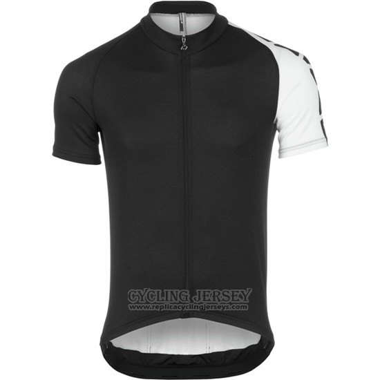 2016 Cycling Jersey Assos Black Short Sleeve and Bib Short
