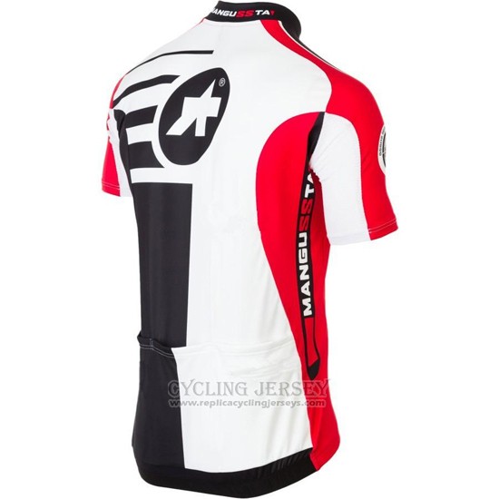 2016 Cycling Jersey Assos Red Short Sleeve and Bib Short