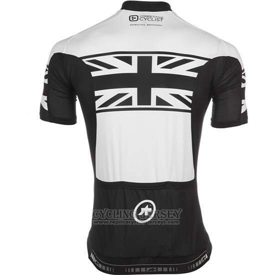 2016 Cycling Jersey Assos White Short Sleeve and Bib Short