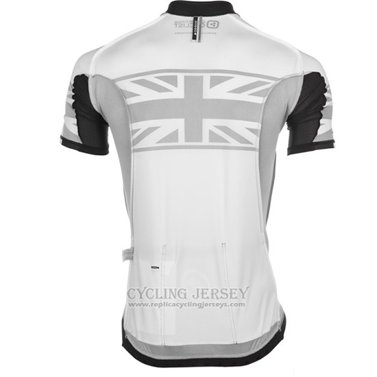 2016 Cycling Jersey Assos Yellow and White Short Sleeve and Bib Short