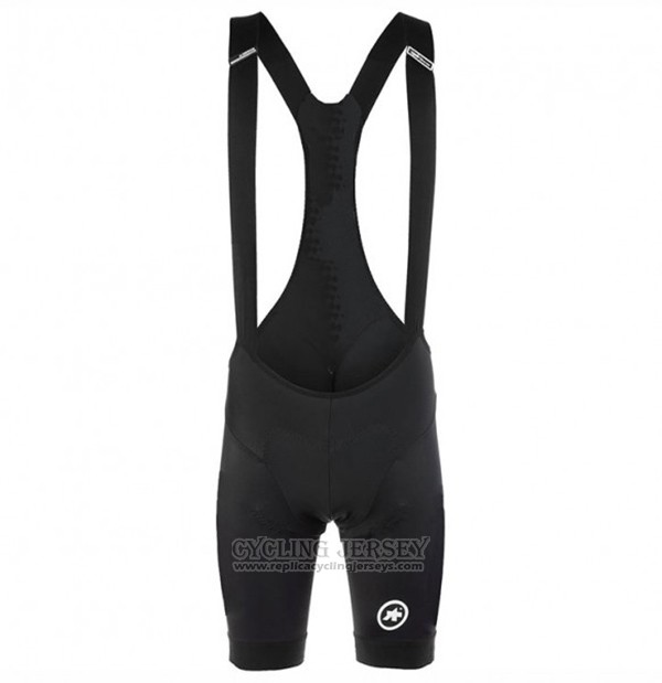 2017 Cycling Jersey Assos Black Short Sleeve and Bib Short