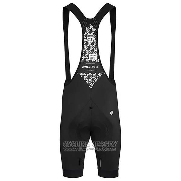 2020 Cycling Jersey Assos Erlkoenig Black White Short Sleeve And Bib Short