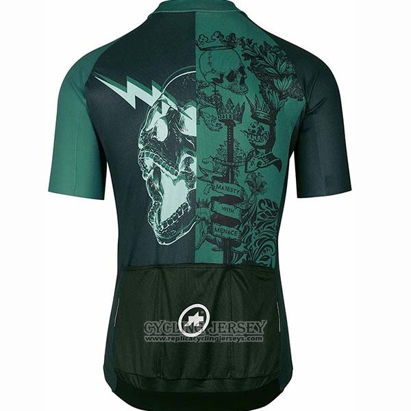 2020 Cycling Jersey Assos Fastlane Wyndymilla Green Short Sleeve And Bib Short
