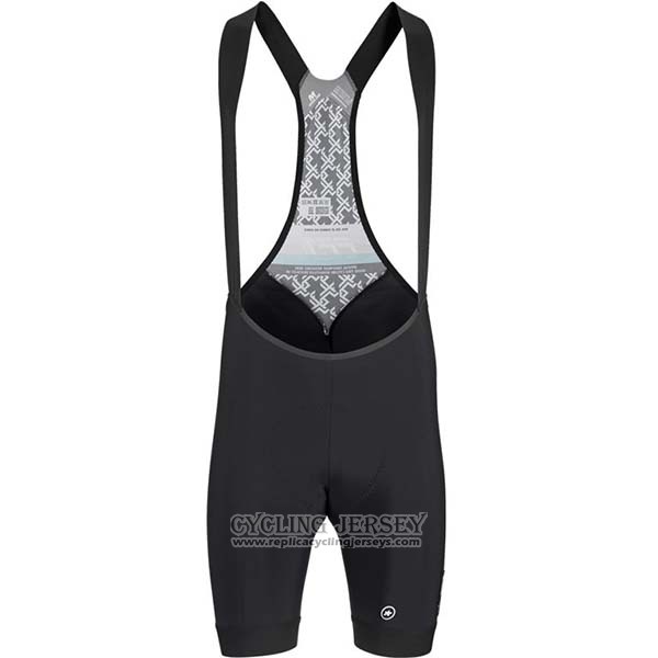 2020 Cycling Jersey Assos White Blue Black Short Sleeve And Bib Short