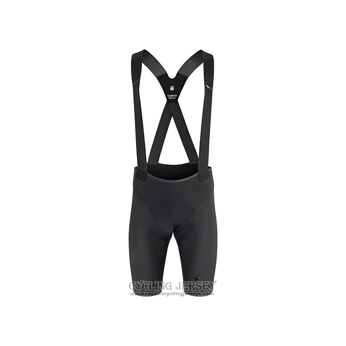 2021 Cycling Jersey Assos Black Short Sleeve And Bib Short