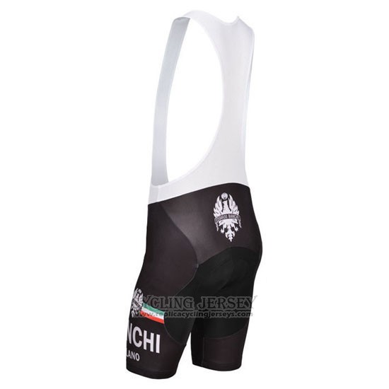 2014 Cycling Jersey Bianchi White and Green Short Sleeve and Bib Short