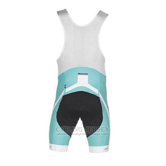 2017 Cycling Jersey Bianchi Green Short Sleeve and Bib Short