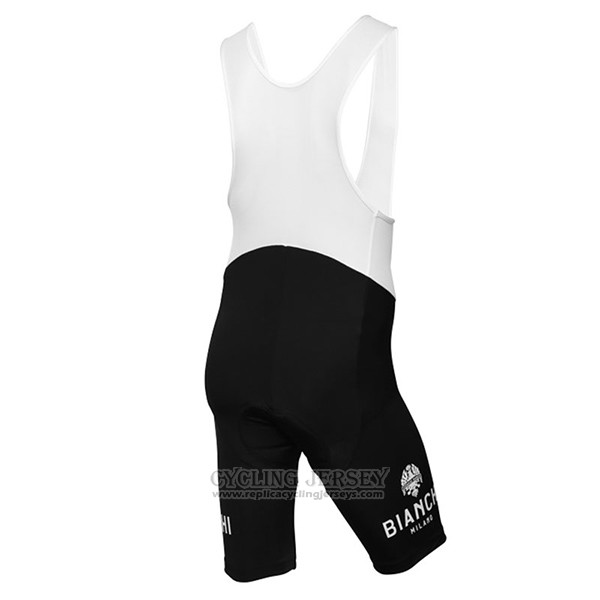 2017 Cycling Jersey Bianchi Milano Albatros Gray Short Sleeve and Bib Short
