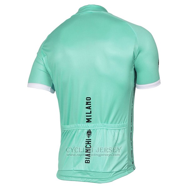 2017 Cycling Jersey Bianchi Milano Pride Green Short Sleeve and Bib Short