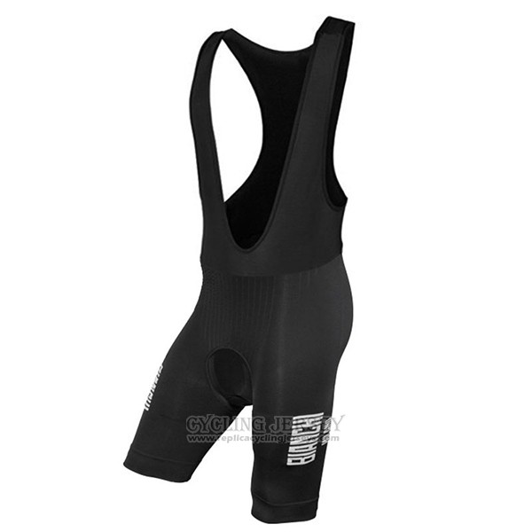 2017 Cycling Jersey Bianchi Milano Tago Black Short Sleeve and Bib Short