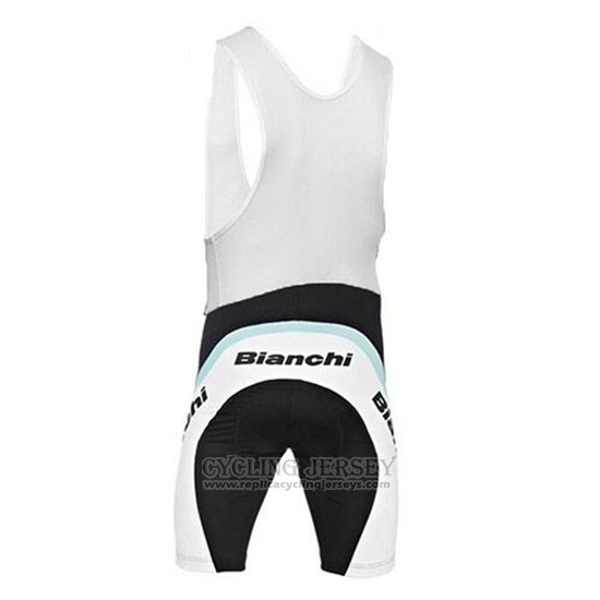 2017 Cycling Jersey Bianchi White Short Sleeve and Bib Short