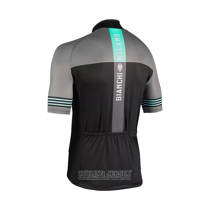 2021 Cycling Jersey Bianchi Gray Short Sleeve And Bib Short