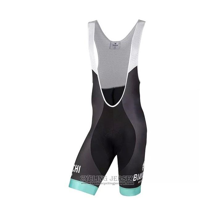 2021 Cycling Jersey Bianchi Gray Short Sleeve And Bib Short
