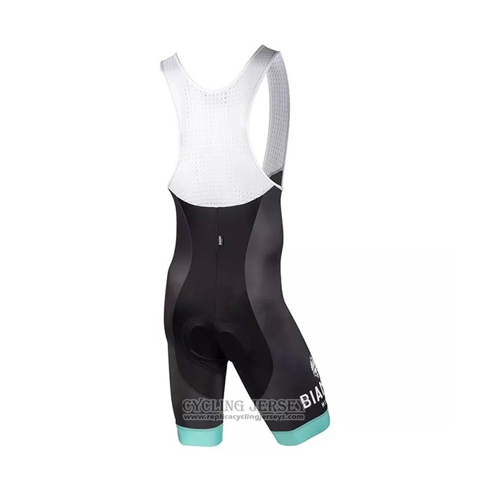 2021 Cycling Jersey Bianchi Gray Short Sleeve And Bib Short
