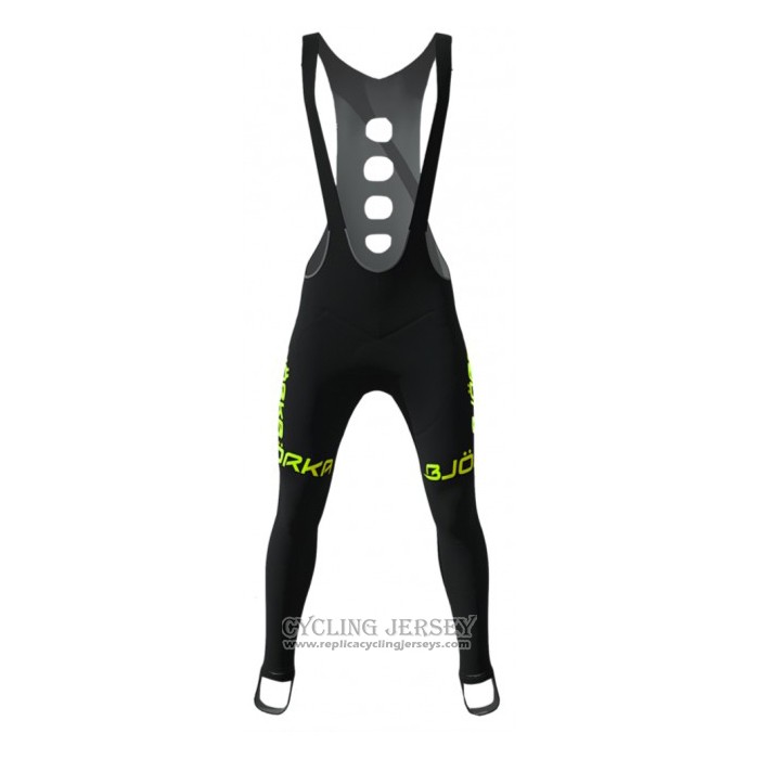 2021 Cycling Jersey Bjorka Yellow Long Sleeve And Bib Tight