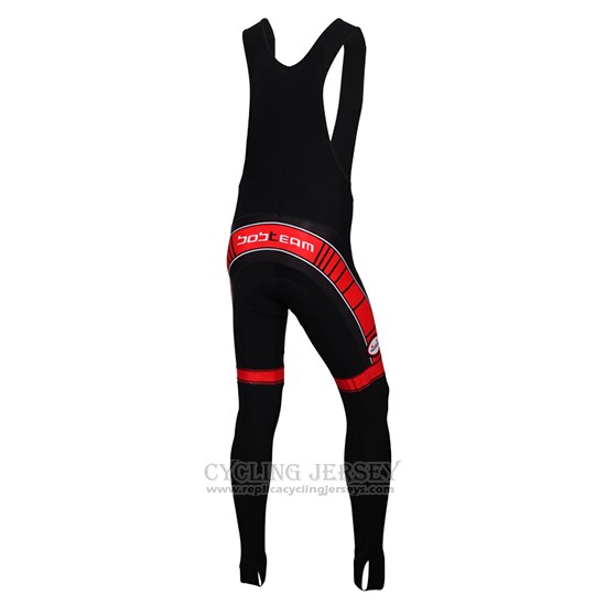 2016 Cycling Jersey Bobteam Black Long Sleeve and Bib Tight