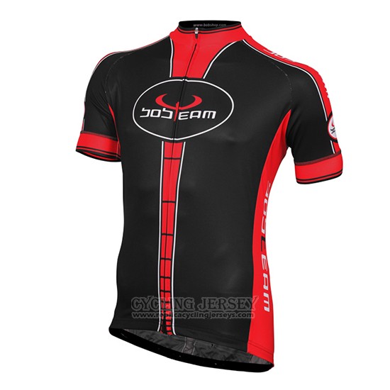 2016 Cycling Jersey Bobteam Black Short Sleeve and Bib Short