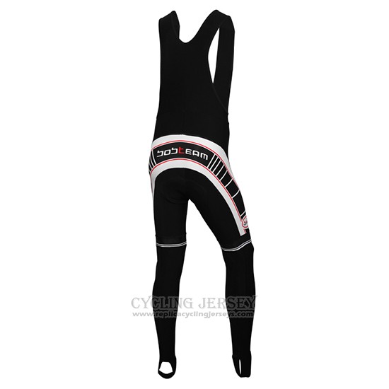2016 Cycling Jersey Bobteam White Long Sleeve and Bib Tight