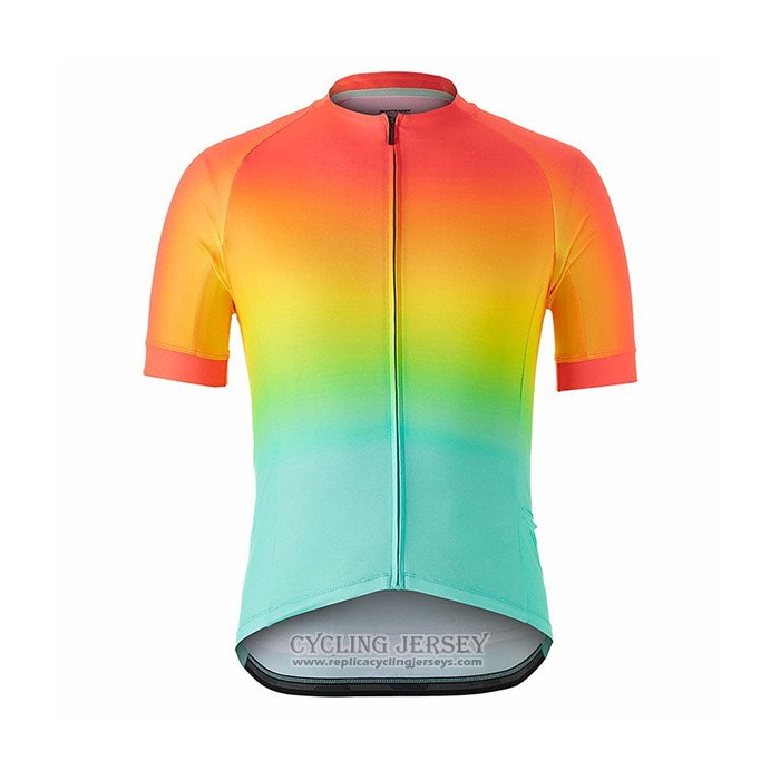 2021 Cycling Jersey Bontrager Multicolore Short Sleeve And Bib Short QXF21-0044
