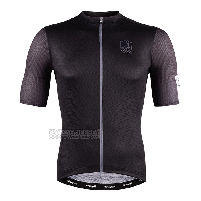 2022 Cycling Jersey Campagnolo Black Short Sleeve and Bib Short