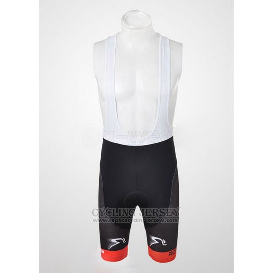 2010 Cycling Jersey Castelli White and Red Short Sleeve and Bib Short