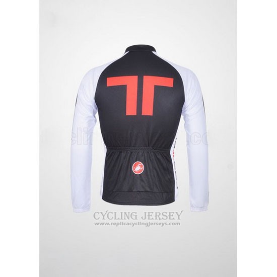 2011 Cycling Jersey Castelli Black Long Sleeve and Bib Tight