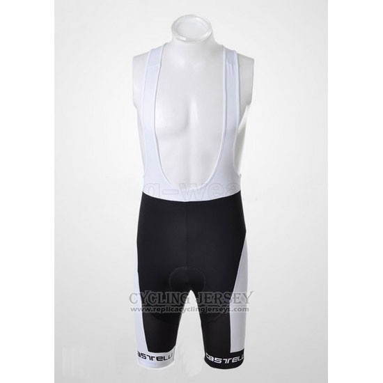 2011 Cycling Jersey Castelli Red and Black Short Sleeve and Bib Short
