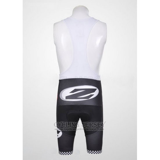 2011 Cycling Jersey Castelli White and Black Short Sleeve and Bib Short
