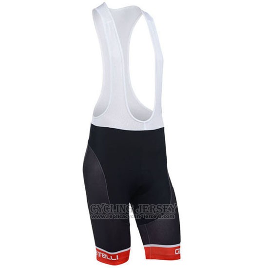2013 Cycling Jersey Castelli Black and Blue Short Sleeve and Bib Short