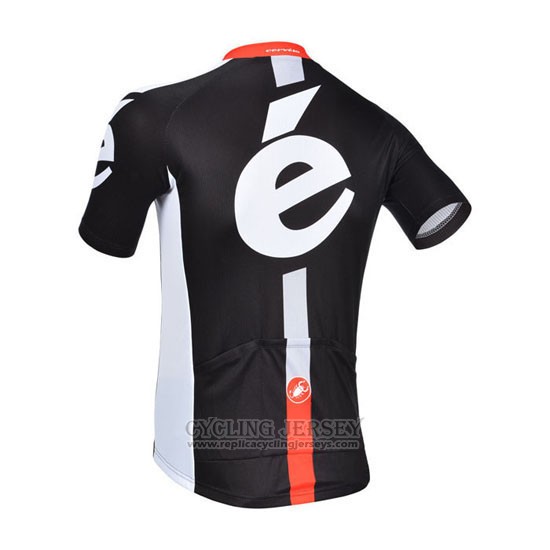 2013 Cycling Jersey Cervelo White and Black Short Sleeve and Bib Short