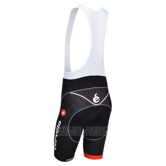 2013 Cycling Jersey Cervelo White and Black Short Sleeve and Bib Short