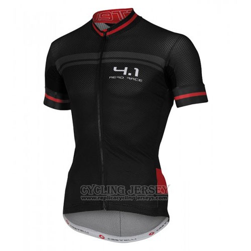 2016 Cycling Jersey Castelli Black Short Sleeve and Bib Short
