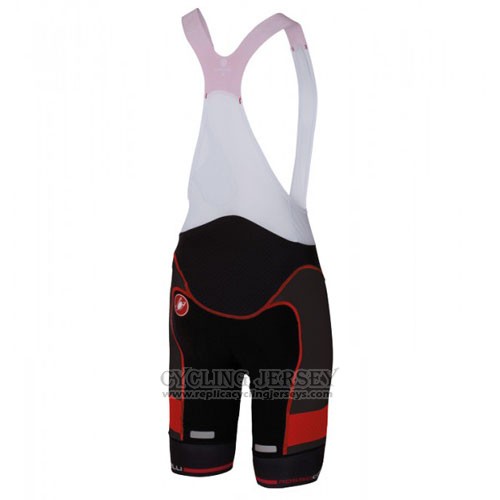 2016 Cycling Jersey Castelli Black Short Sleeve and Bib Short
