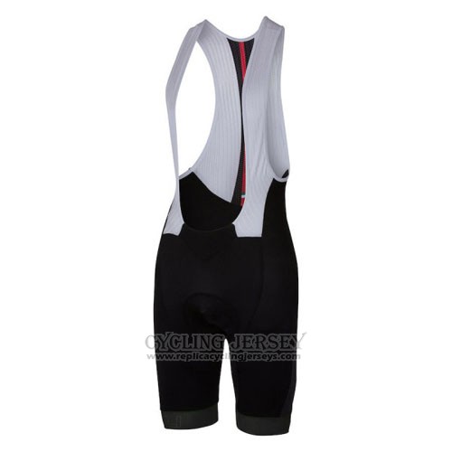 2016 Cycling Jersey Castelli Red Black Short Sleeve and Bib Short