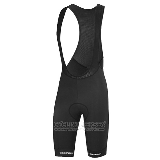 2016 Cycling Jersey Castelli Red and Black Short Sleeve and Bib Short